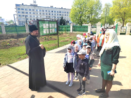 Экскурсия воспитанников детского сада в Храм. Экскурсия воспитанников детского сада в Храм.